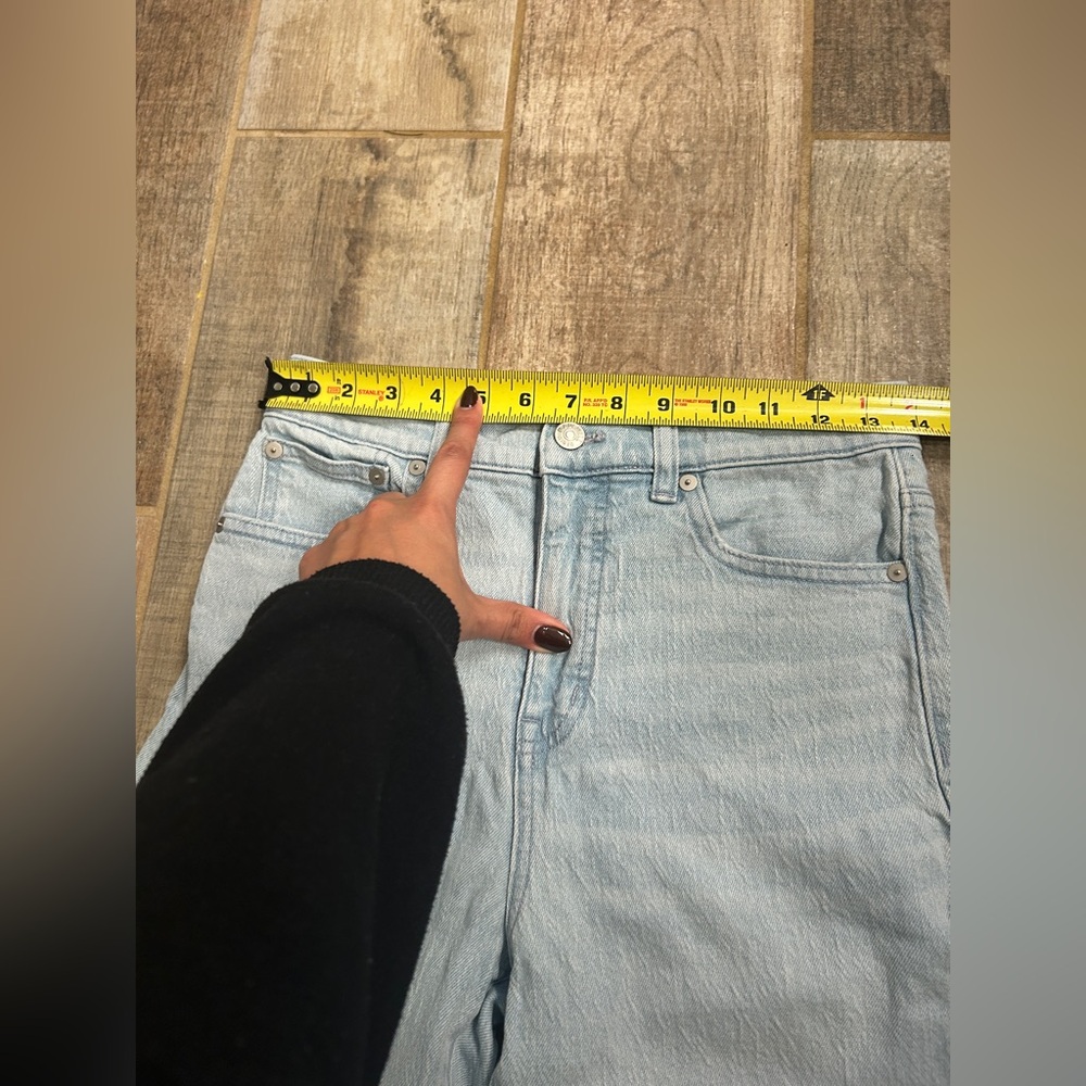 Madewell The 90's Straight Jean Light Wash Size 26 - Picture 9 of 12